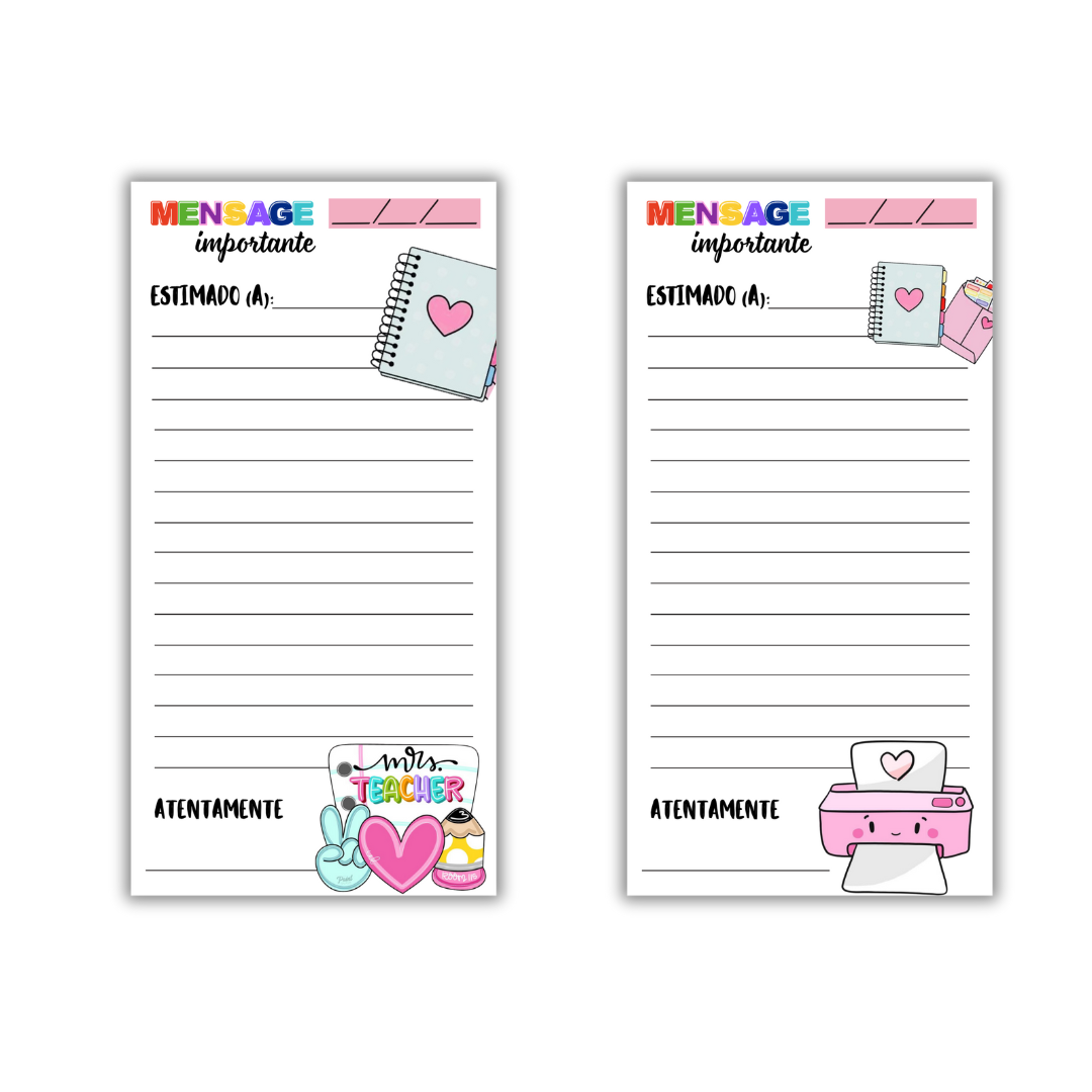 Libreta de notas escolares