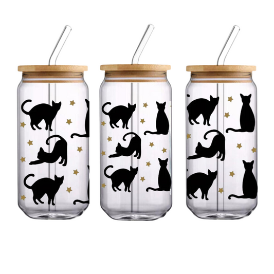 "Sena Cat" Cup Glass Can